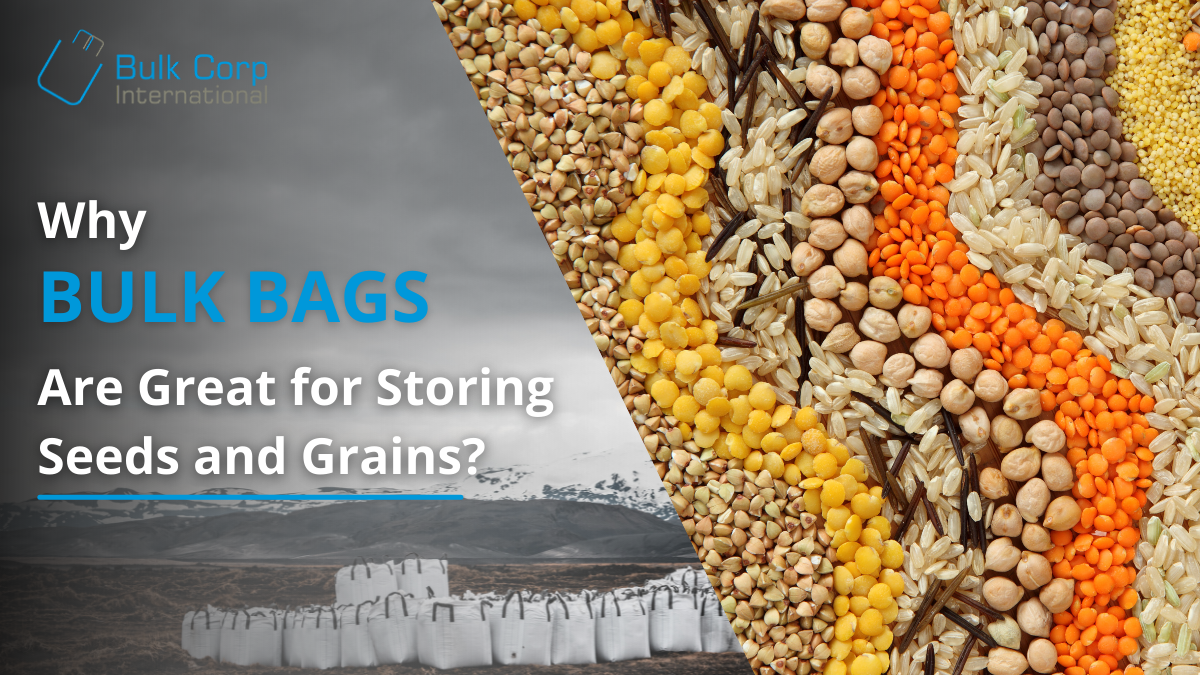 Why Bulk Bags are Great for Storing Seeds and Grains?
