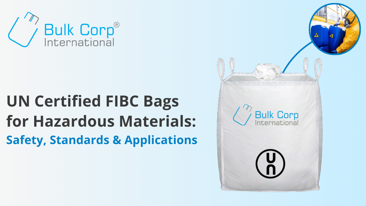 UN Certified FIBC Bags for Hazardous Materials: Safety, Standards & Applications